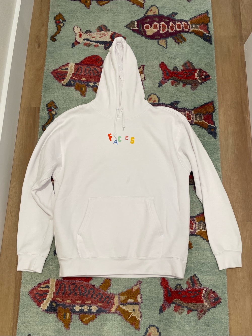 Mac Miller White Faces Layers Hoodie Pullover Sweatshirt Album Rare